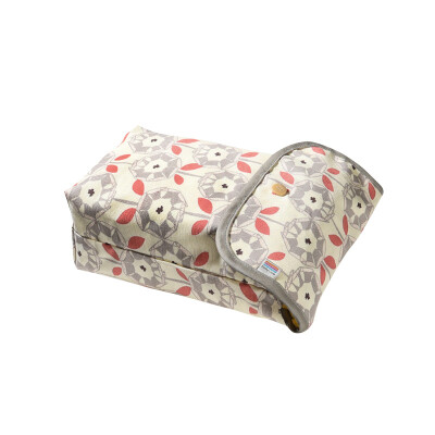 Babycare Mummy bag diaper bag multi-function waterproof diaper storage bag 5016 Lahina red grass pattern