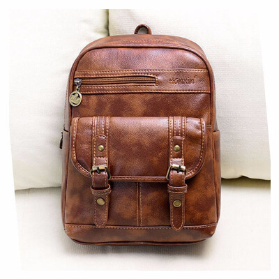 

Women PU Leather Backpacks for Teenage High Quality Bagpack Woman Vintage Backpack Female School Bags for Girls 2018 with Zipper