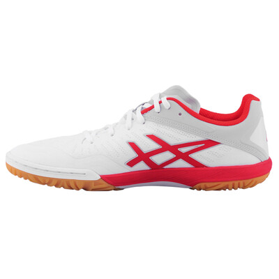 

IELTS asics table tennis shoes ATTACK DOMINATE FF indoor sports shoes neutral paragraph TPA334 TPA334-0123 white gray red 405