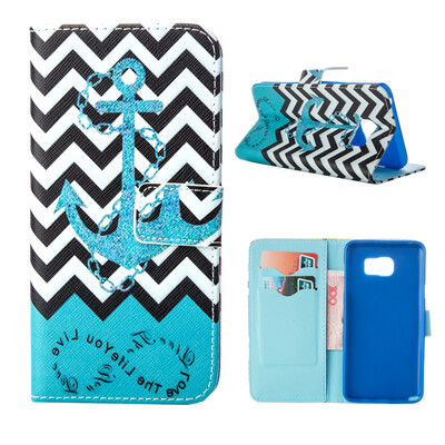 

MOONCASE Case for Samsung Galaxy Note 5 Flip PU Leather Fold Wallet Card Slot Kickstand Back Case Cover [Pattern series] /a20