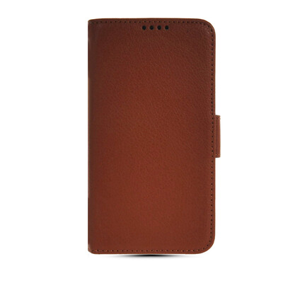 

MOONCASE High quality Leather Side Flip Wallet Card Slot Pouch Stand Shell Back Case Cover for Samsung Galaxy S5 I9600 Brown