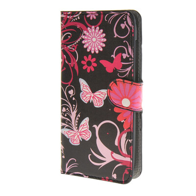

MOONCASE Butterfly style Leather Wallet Flip Card Slot Stand Pouch чехол для Huawei Ascend Y600 A04