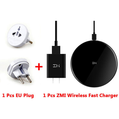 

Original Xiaomi ZMI Wireless Charger Quick Charge For iPhone X Plus 8 For Samsung Galaxy S8 Type-C USB Fast Phone Charger