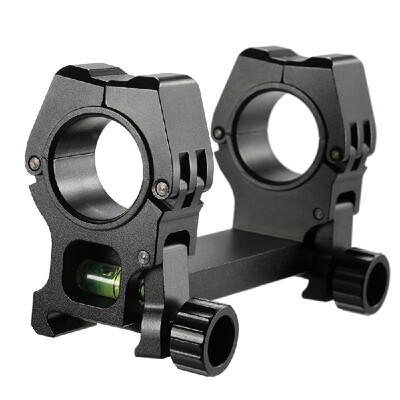 

Outdoor Scope Mount with Bubble Level for 30mm 1 inch Ring Hunting Dual Ring Riflescope Mount