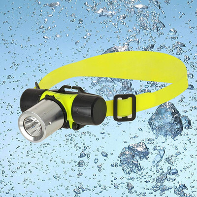 

LED Diving Headlamp Headlight Light Waterproof Underwater Diving Head light High light Lamp Flashlight Torch