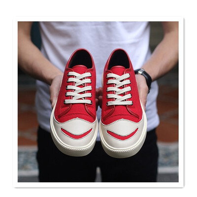 

New low shoes mens shoes breathable trend shoes flat with solid color round head sports casual shoes student shoes personality sh