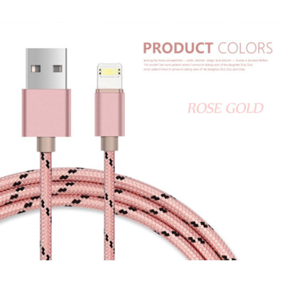

Vissko blind plug mobile phone data cable for iphone Android double-sided two-in-one 24A data cable