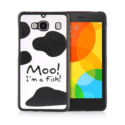 

MOONCASE Cute Pattern Soft Flexible Silicone Gel TPU Skin Shell Back ЧЕХОЛ ДЛЯ Xiaomi Redmi 2 Red Mi 2