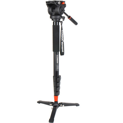 

Co Ltd COMAN KX3232 aluminum alloy buckle monopod set professional portable photographic camera SLR Canon Nikon Sony accessories hydraulic head set monopod