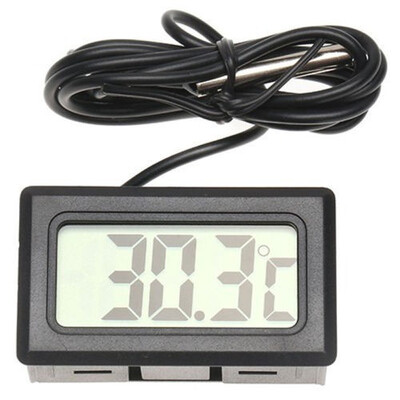 

Mini LCD Digital Temperature Humidity Thermometer Outdoor Hygrometer Meter Probe