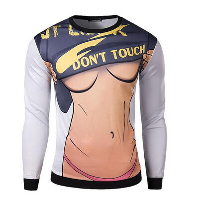 

Zogaa Mens Hoodie 3D Printing Casual