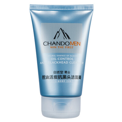 

Natural Hall CHANDO men oil control activated carbon anti-black cleansing 100g men cleanser