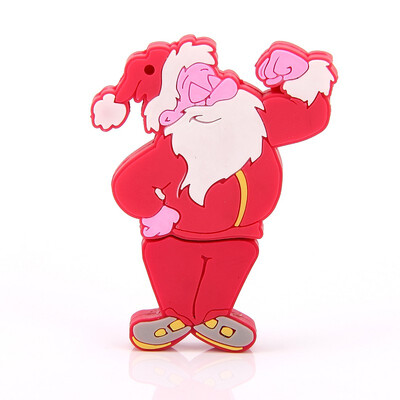 

мультфильм санта - клауса модель 8 гб памяти USB flash drive u 2.0 диск
