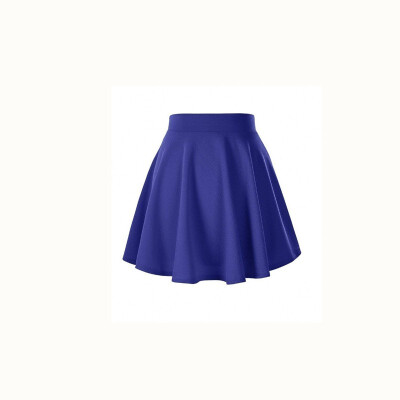 

Afibi Womens Basic Versatile Stretchy Flared Pleated Skater Skirt