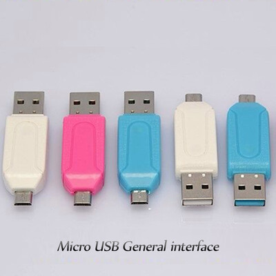 

Micro USB OTG card reader TFSD multi-function card reader Android phone universal OTG card reader