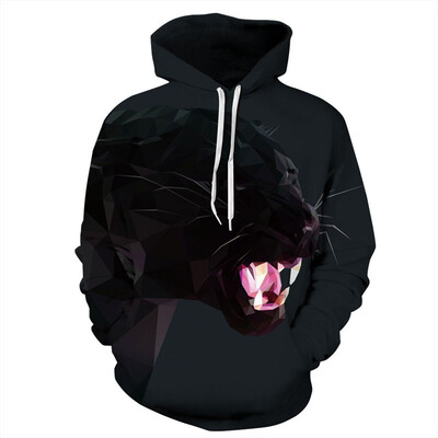

QYDM0307Mens Hoodie 3D Printed Women Pullover Sweater