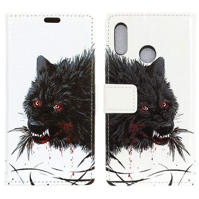 

MOONCASE Doug X70 Painted Leather Case - Hungry Wolf