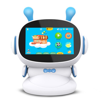 

Intelligence Express C20 Gold Xiaoshuaizi children intelligent robot touch learning machine 3-6-12 years old education accompanying early education voice dialogue chubby Android high with version blue 1632G