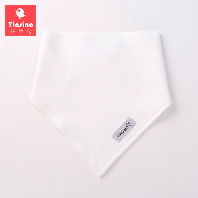 

Filament bird TINSINO baby saliva towel cotton baby saliva pad triangle saliva towel newborn bib bib triangle saliva towel white one yard