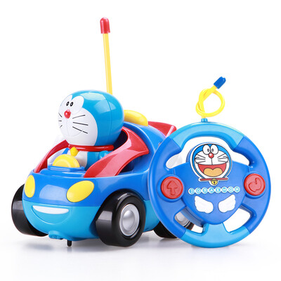 

Doraemon remote control car children cartoon remote control car racing electric remote control walking car boy toy car model new 823 old&new packaging delivery