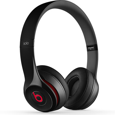 

Beats Solo2 headset - черный соло второго поколения с пшеницей MH8W2PA / B