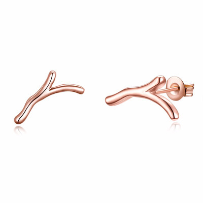 

Yoursfs New Package Home fashion Christmas series Golden antlers Stud Earrings