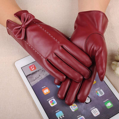 

Outdoor riding warm fake fur protection ladies winter gloves furry lining 2018 new discount hot high quality urban lady