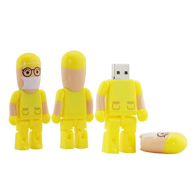 

4GB 8GB 16G 32G 64G 128G Doctors Model USB Flash Drive PenDrive U Disk USB Flash Disk Thumb Drive USB Stick Pen Drive Memory Stick