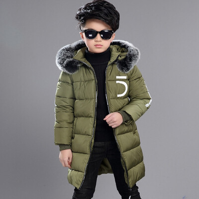 

12 Childrens Clothing 13 Boys 14 Winter Clothing 15 Jacket 2018 New Thick Cotton Thickening 10 Years Old Children -30 Degrees