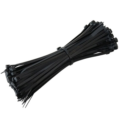 

Haile ZD-30H-200 Black nylon cable ties Multifunctional strap 5 300mm 200