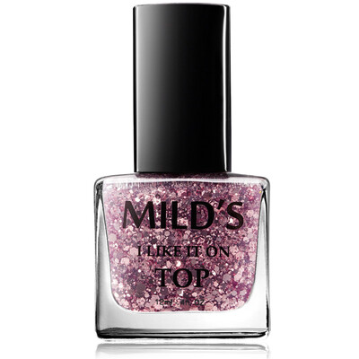 

MILDS Peelable Nail Polish 12ml Shining Glitter Bright Paillette champagne