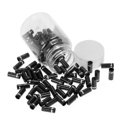 

Brake Cable End Top GUB 100pcs 4mm5mm Aluminum Alloy Bike Derailleur Shift Brake Wire Cable End Cap Shifter Cable Housing Ferrule