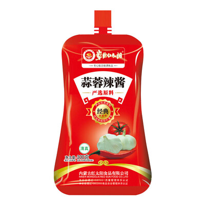 

Prairie Red Sun Garlic Spicy Sauce BBQ Sauce Dressing Sauce 300g