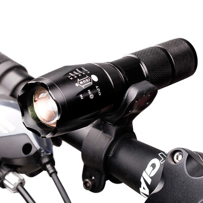

BOWONIKE LED Flashlight Front Lamp Mount Holder Clip / Bicycle Light / Taillight