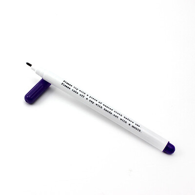 

Vanker Cross Stitch Needlework Tools Water Erasable Pens Ink Marker Pen Purple