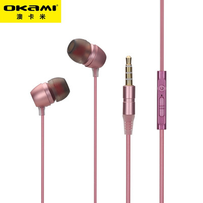 

Okami L9 headset for ios Android universal headset in-ear tuning headset manufacturers custom