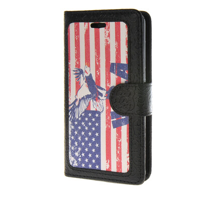 

MOONCASE Textured Pattern Leather Flip Wallet Card Holder Pouch with Kickstand Back Case Cover for Microsoft Lumia 535