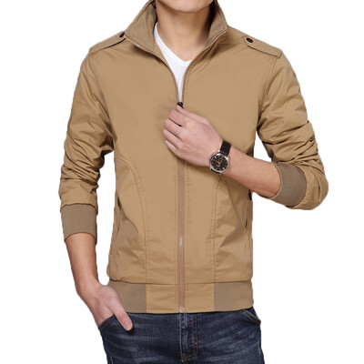 

Zogaa New Autumn Mens Jacket Stand Collar