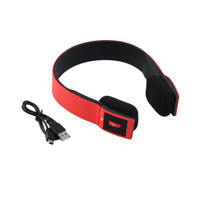 

Bluetooth Sports Stereo Headset Headphone Mic for Mobile Phones Notebooks Red