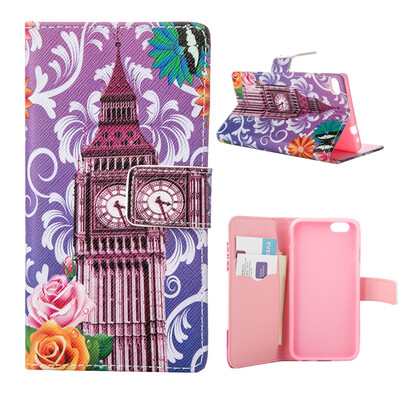 

MOONCASE ЧЕХОЛ ДЛЯ Huawei Ascend P8 Flip PU Leather Fold Wallet Card Slot Kickstand Back [Pattern series] /a17