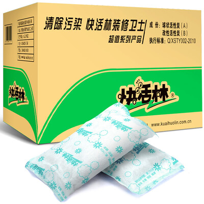 

Jingdong supermarket] fast forest 1000g value of loading with home decoration bamboo charcoal charcoal package in addition to formaldehyde in addition to taste in addition to formaldehyde