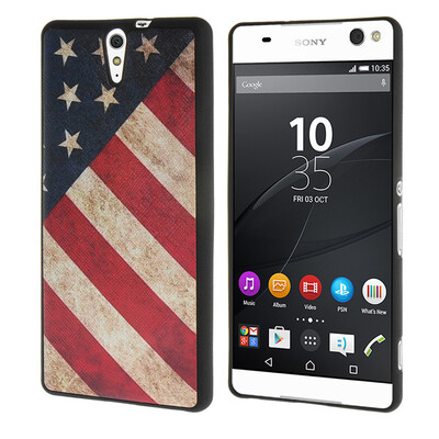 

MOONCASE ЧЕХОЛ ДЛЯ Sony Xperia C5 [Personality Patterns] Flexible Soft Silicone Gel TPU Skin Protective /a09