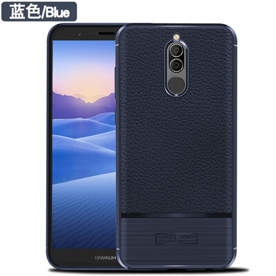 

Fivice HUAWEI Nova 2i case luxury silicone anti-fall lychee protective cover