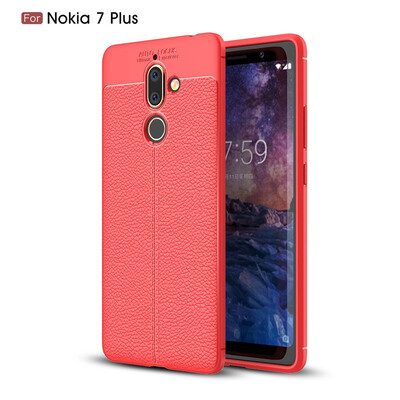 

Fecoprior Back Cover For Nokia 7 Plus 7Plus Case Soft TPU Silicon Fundas Coque Celulars