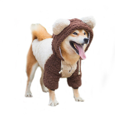 

Huayuan pets hoopet dog clothes large dogs autumn&winter loaded Golden Retriever dog Akita dog cotton coat changed body 5XL