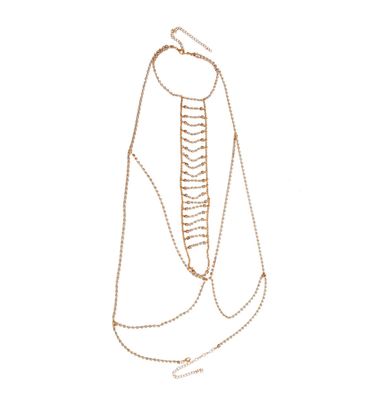 

Water Diamond Chain New Style Female Rhine Stone Is Sexy Bra Chain Body Chain