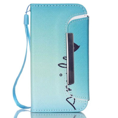 

MITI Hot Sales Fashion Delux Split Design PU Leather Phone Case Covers Flip Wallet Case Cover For Samsung Galaxy S4 Mini I9190