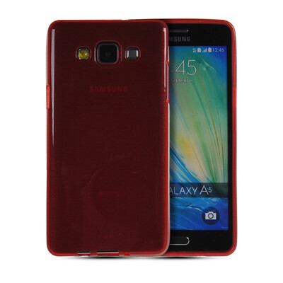 

MOONCASE Мягкие гибкие силиконовый гель ТПУ Оболочка задняя крышка чехол для Samsung Galaxy A5 красный
