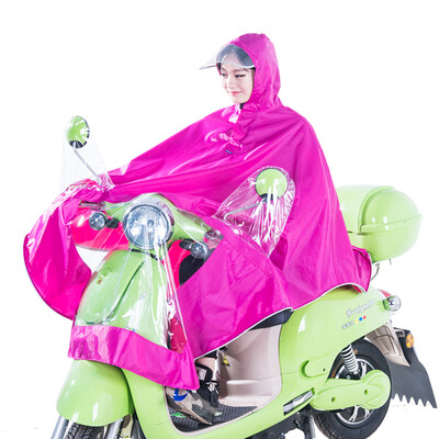 

[Jingdong супермаркет] это удары Kendo открытый езды электрический мотоцикл мотоцикл плащи мужчин и женщин один пончо повышенной толщиной P1-N розы красный 3XL