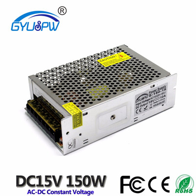 

Universal 150W 10A 15V DC Power Adapter Transformer 110V 220V ac-dc15v Switching Power Supply for LED Strip Lights CNC CCTV
